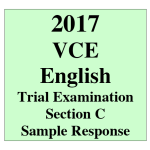 2017 Kilbaha VCE English Units 3 and 4 Trial Exam 